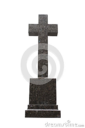 Marble cross Stock Photo