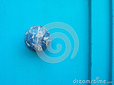 Marble door knob Stock Photo