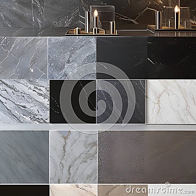 381 Marble Elegance: A luxurious and elegant background featuring marble textures in refined and sophisticated colors that creat Stock Photo