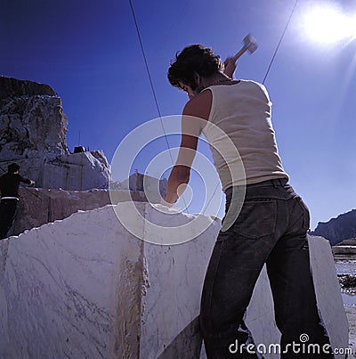 MArble sculpture Stock Photo