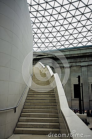 Marble stairs Editorial Stock Photo