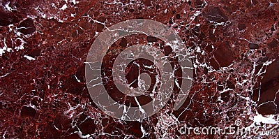 Marble texture with distinct dark cherry Stock Photo