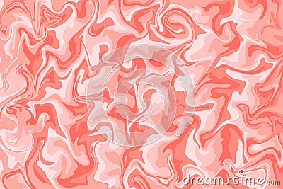 Marble texture in pastel red, white color background Vector Stock Photo