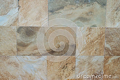 Marble tiled wall texture Stock Photo