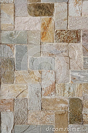 Marble tiles wall Stock Photo