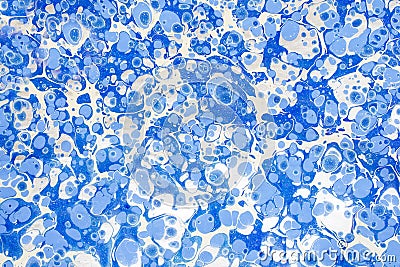 Marbled paper artwork Stock Photo