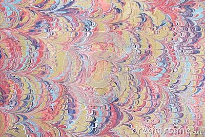 Marbled paper artwork background Stock Photo