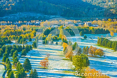 Marbled plateau and path Stock Photo