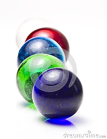 Marbles Stock Photo