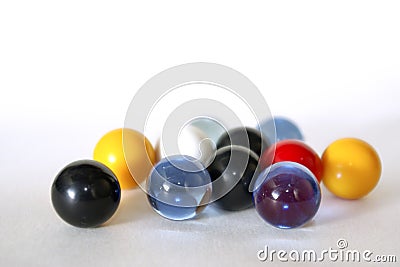 Marbles Stock Photo