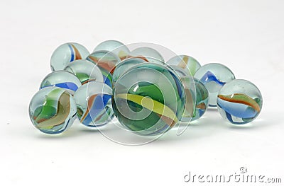 Marbles Stock Photo