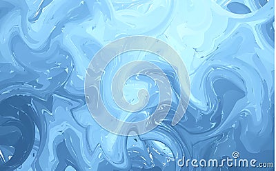 Marbling. Green Marble texture. Paint splash. Colorful fluid. Abstract liquid colored background. Vector Illustration