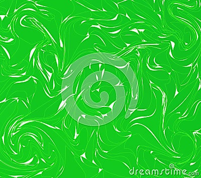 Marbling. Green Marble texture. Paint splash. Colorful fluid. Abstract liquid colored background. Vector illustration Vector Illustration
