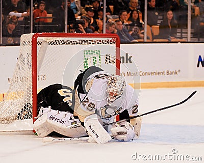 Marc-Andre Fleury Pittsburgh Penguins Editorial Stock Photo