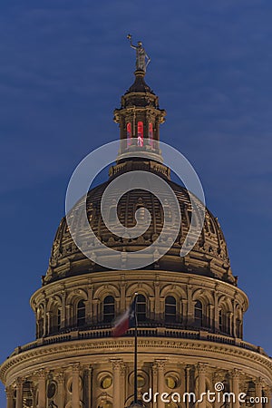 MARCH 1, 2018, ,AUSTIN STATE CAPITOL BUILDING, TEXAS - Texas State Capitol Building at. Model, ExteriorGovernmentOutdoorsStat Editorial Stock Photo