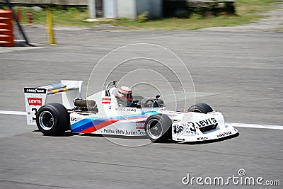 March 782 BMW Formula 2 at the Monza Circuit Editorial Stock Photo