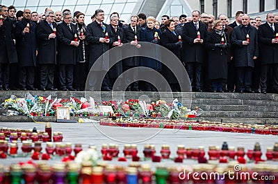 March of Dignity in Kyiv Editorial Stock Photo