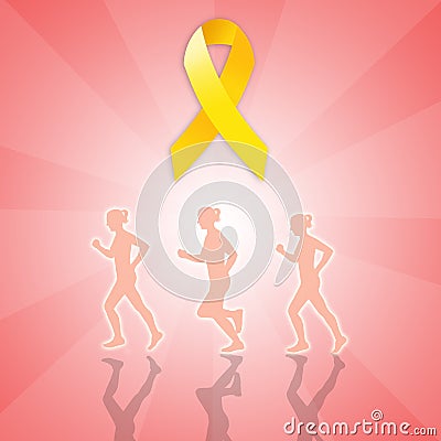 March for Endometriosis Stock Photo