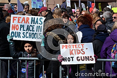 March for our Lives New York City Editorial Stock Photo