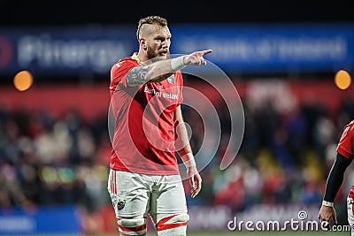 2024 BKT United Rugby Championship: Munster 45 - Zebre Parma 29 Editorial Stock Photo