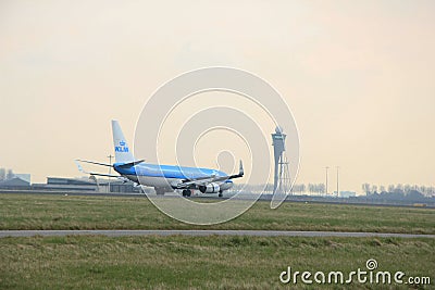 March, 24th 2015, Amsterdam Schiphol Airport PH-BCA KLM Royal D Editorial Stock Photo