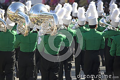 Marching Band Stock Photo