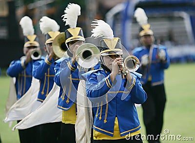 Marching band Editorial Stock Photo