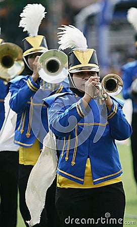 Marching band Editorial Stock Photo