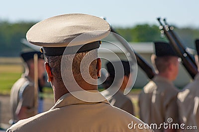 Marching Military Editorial Stock Photo