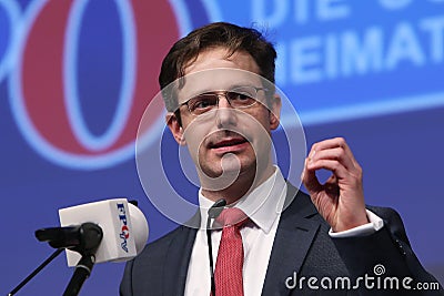 Marcus Pretzell, of the German Rightwing Party AFD Editorial Stock Photo