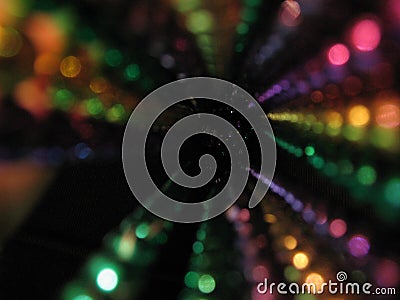 Mardi gras lights Stock Photo
