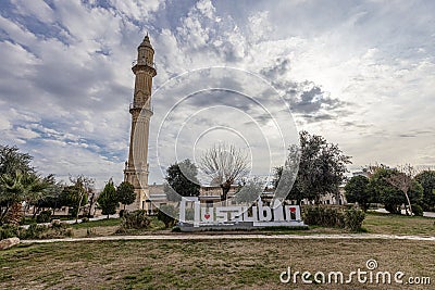 Mardin, Nusaybin, Turkey 09 January 2024 : Zeynel Abidin mosque in Nusaybin district of Mardin province Editorial Stock Photo
