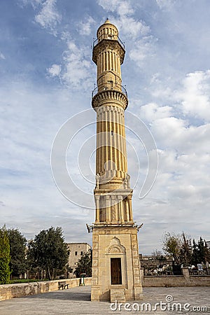 Mardin, Nusaybin, Turkey 09 January 2024 : Zeynel Abidin mosque in Nusaybin district of Mardin province Editorial Stock Photo