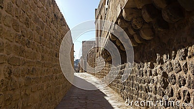 Mardin Old City Streets Editorial Stock Photo