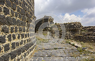 Margat (Al-marqab) Castle Stock Photo