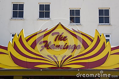 MARGATE, arcade sign Editorial Stock Photo