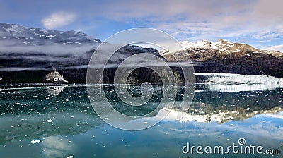 Margerie Glacier - Alaska Stock Photo