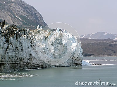 Margerie Glacier - Glacier Bay Stock Photo