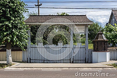 Marginea village in Romania Stock Photo