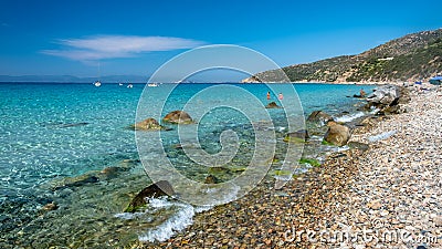 Mari Pintau, Sardinia, in a summer day Stock Photo