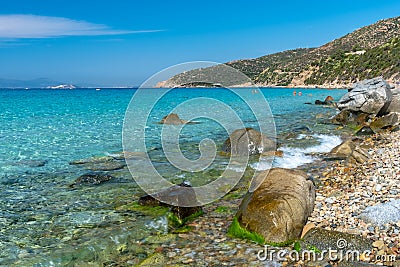 Mari Pintau, Sardinia, in a summer day Stock Photo