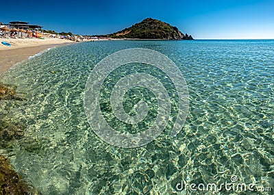 Mari Pintau, Sardinia, in a summer day Stock Photo