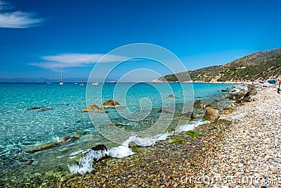 Mari Pintau, Sardinia, in a summer day Stock Photo