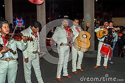 Mariachi Street Musicians Editorial Stock Photo