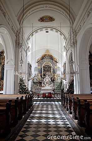 Mariahilf church in Graz Stock Photo