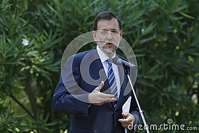 MAriano Rajoy Editorial Stock Photo