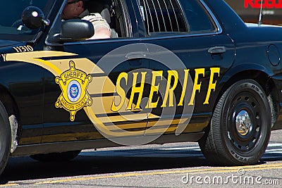 Maricopa County, Arizona, Police Car Editorial Stock Photo