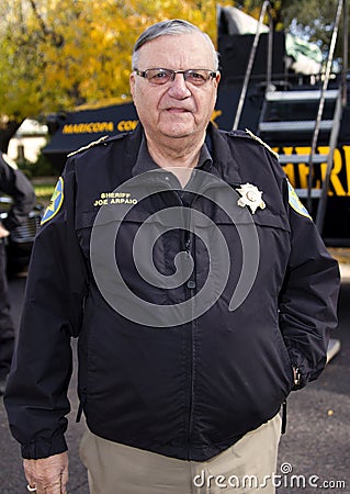 Maricopa County Sheriff Joe Arpaio Editorial Stock Photo