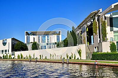 Marie-Elisabeth-Luders-Haus in Berlin Editorial Stock Photo