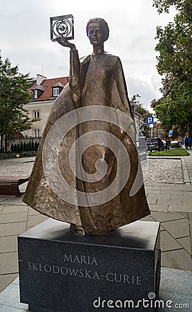 Marie Sklodowska Curie Editorial Stock Photo